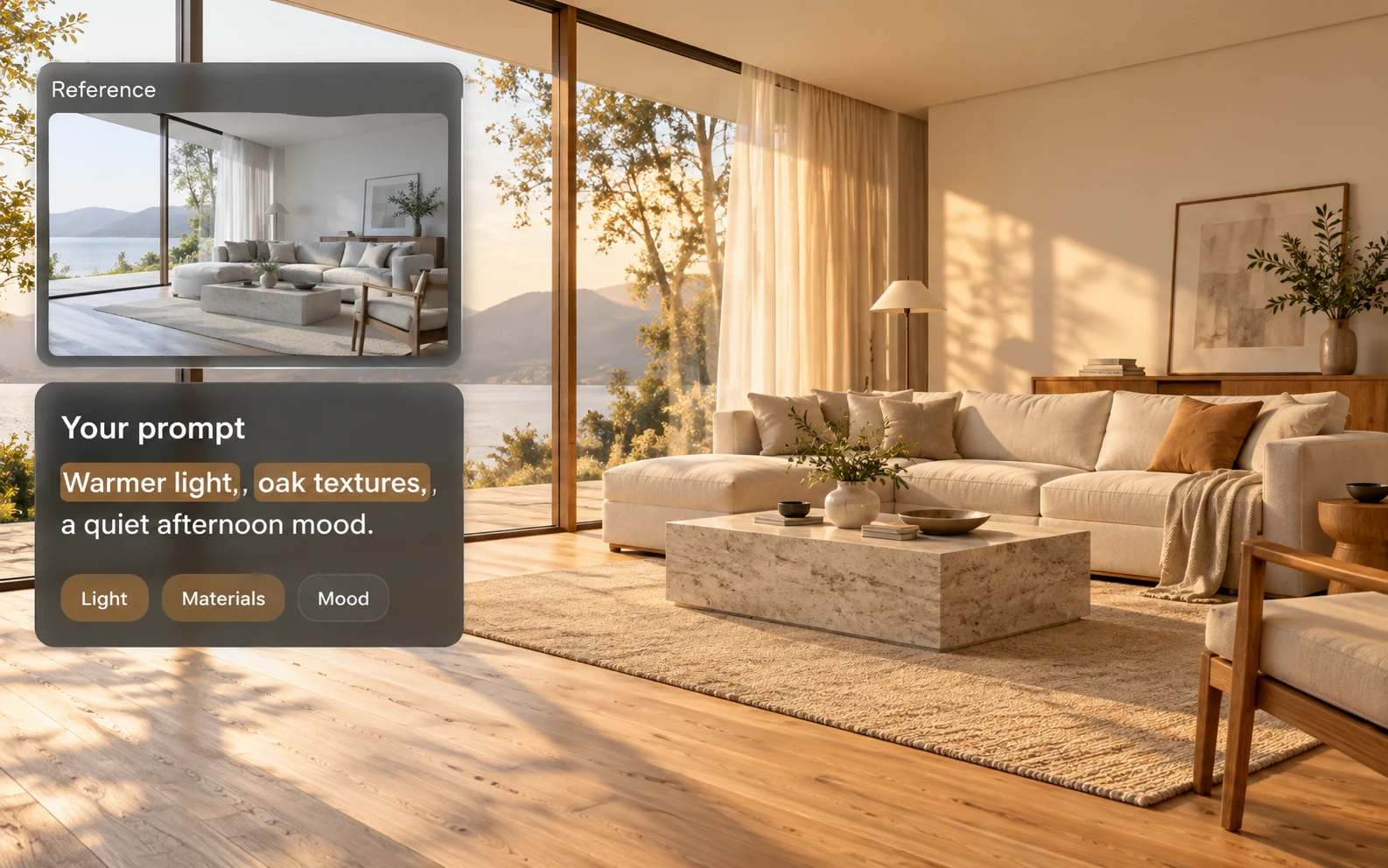 Living room scene