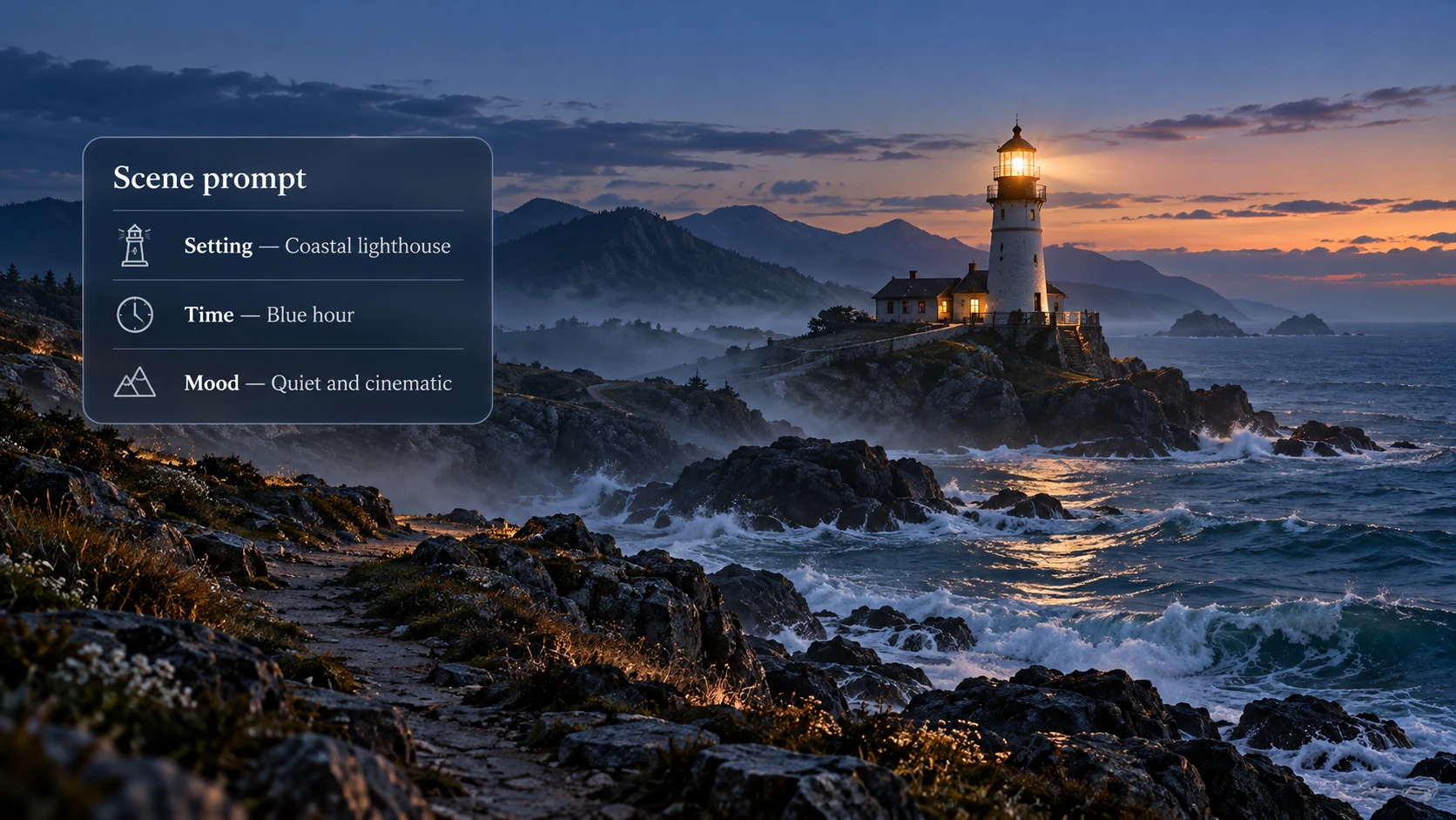 Lighthouse landscape